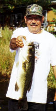 Dave A. caught and released this nice bass in our bay, September, 2004.