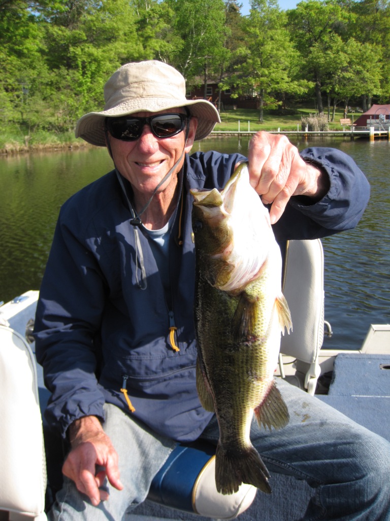 Stan Z caught and released this bass on a Burnett County Lake.